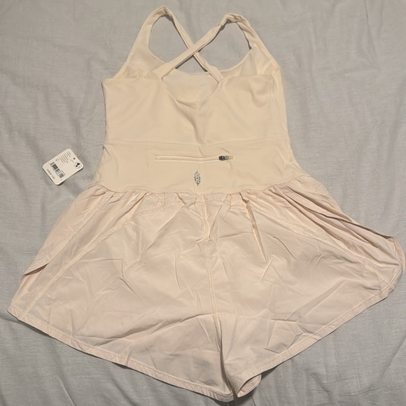 NWT Free People Righteous Runsie eggnog cream sold out color - Picture 3 of 5